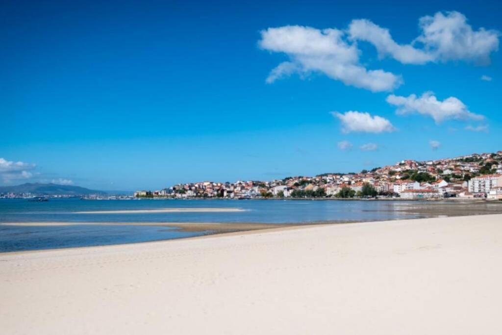 Apartamento Primera línea de playa Rías Baixas, Moaña Exterior foto
